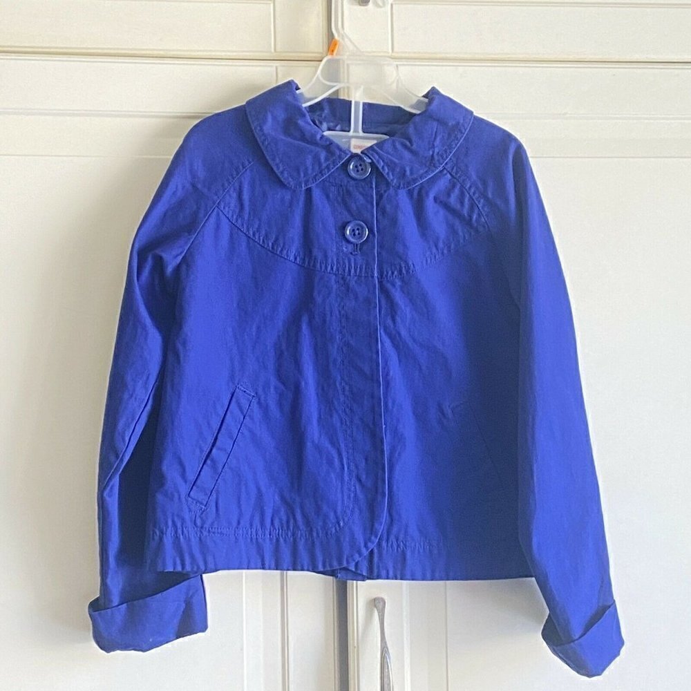 Gymboree Girl’s Blue Cotton‎ Jacket Sz 7-8